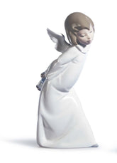 Curious Angel Figurine